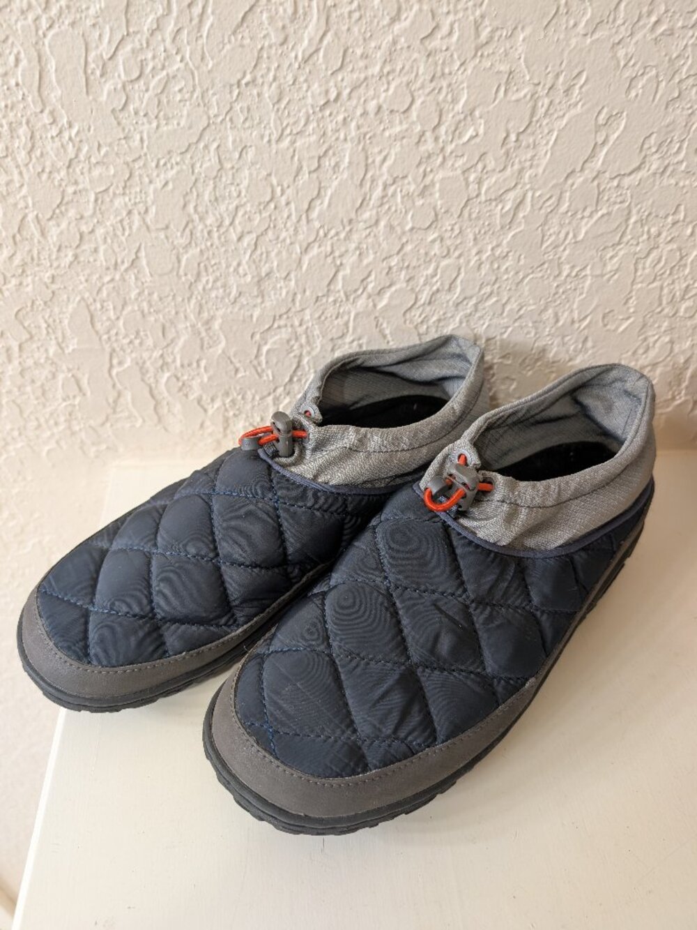Chaco Men's Ramble Puff Cinch Casual House Slippers Shoe / Storm Blue / Sz 7.5